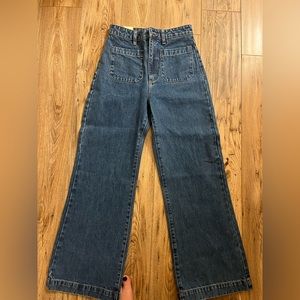 Like new (no tags) Rollas hi rise wide leg